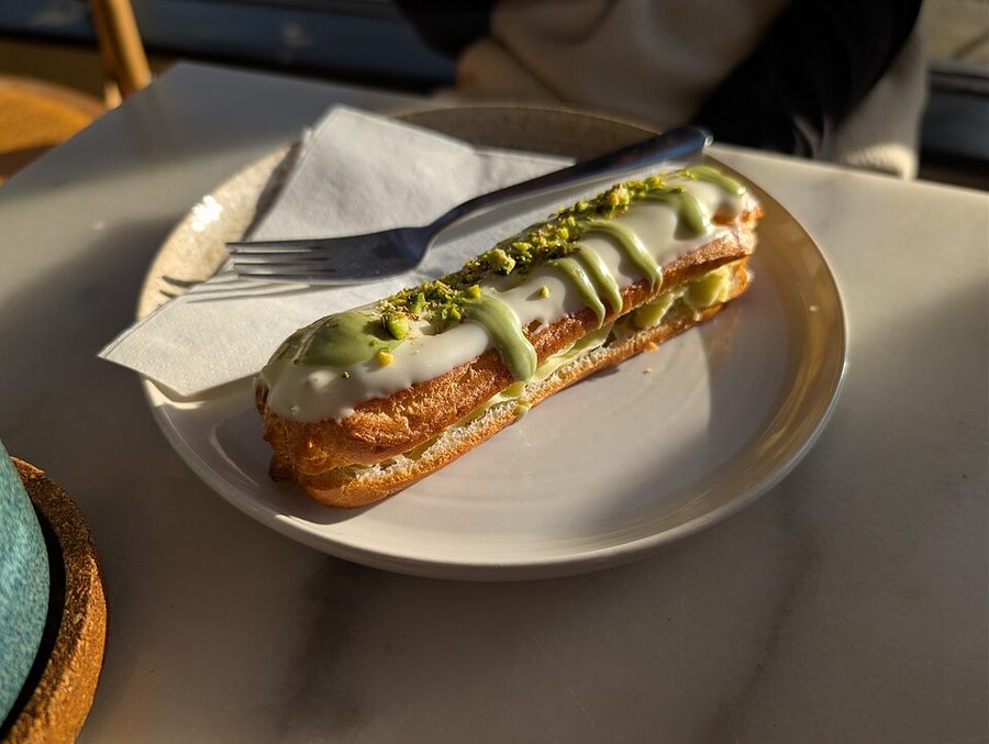 Eclair pistache