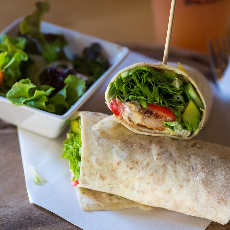 Wrap Poulet fume